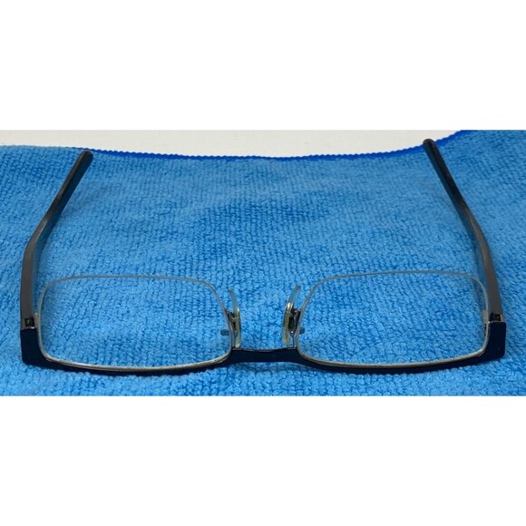 Ray-Ban RB 6182 2502 Black Half Rim Glasses Eyeglasses Frames Only 51-17-140 - Picture 6 of 6